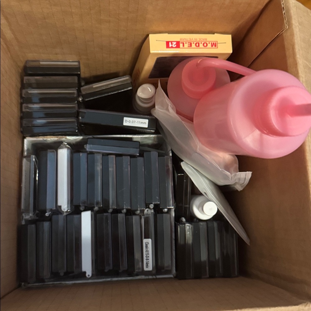 Alluring professional, lash extension supplies. 29 packs new and used.